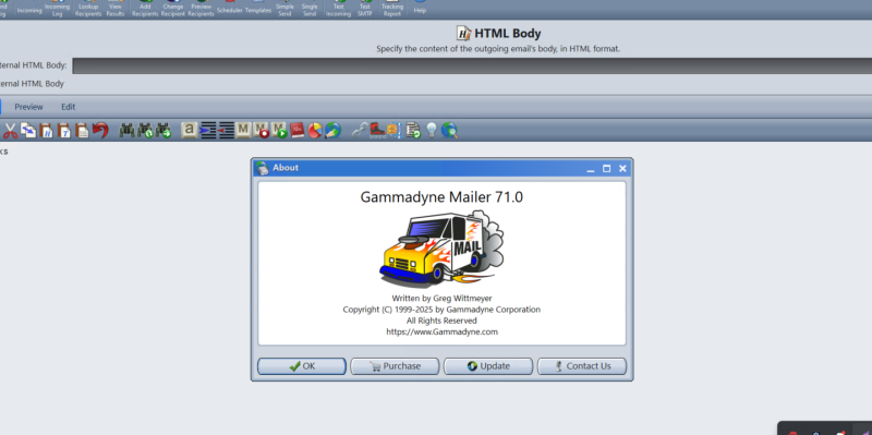 Gammadyne Mailer 71.0  Clean